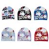 Fashion Beanies Hat  Letter Pullover Hat Hiphop Hat Autumn Winter Casual Hat Windproof Knitted Skull Hat