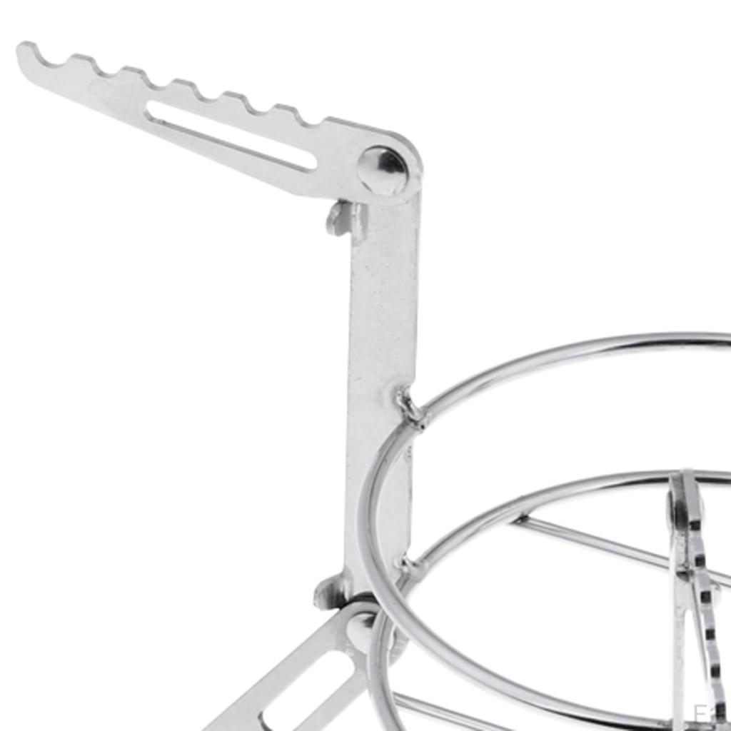 Foldable Stainless Steel Stove Rack Stand, Outdoor Camping Backpacking Accessories