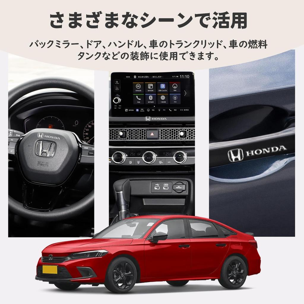 BLOOPIC Toyota Car Sticker Decal (10 Pcs) Car Logo Decoration Sticker Metal Decoration Sticker