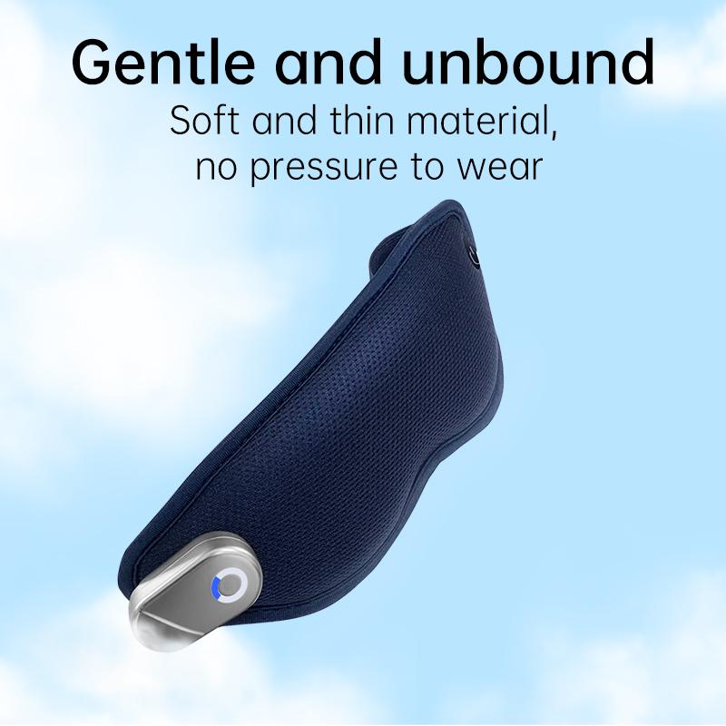 Electric Vibration Eye Massager Heated Eye Mask Wireless Relieve Eye Strain Dark Circles Dry Eye Fatigue Relief Sleeping Mask