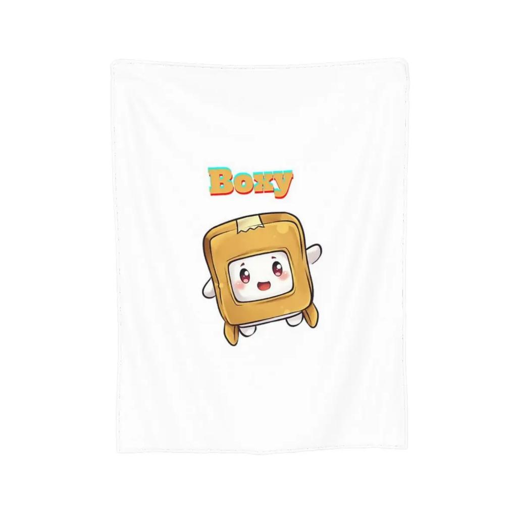 Rocky Lankybox Lanky Box Blankets Soft Warm Flannel Throw Blanket Cover for Bed Living Room Picnic Travel Home Sofa