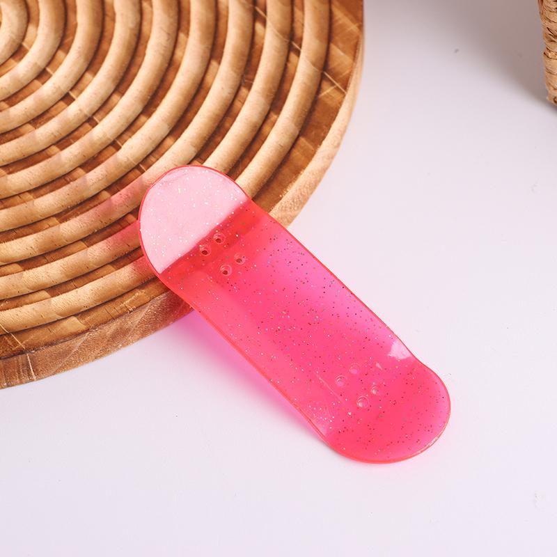

Small Glow In Dark Finger Skateboard Luminous Fingerboard Deck Plaything Kids Stress Ease Toys For Adult Kids Gifts