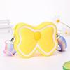 Donut Pattern Silicone Crossbody Pouch Soft Lightweight Kids Shoulder Bag for Storing Coins Keys Outdoor Play Use
