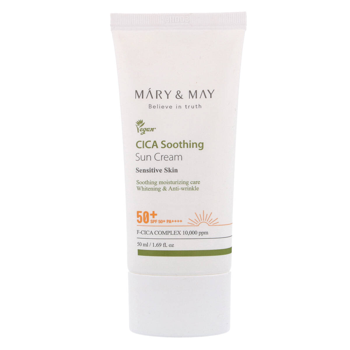 

Mary&May CICA Soothing Sun Cream SPF50+ PA++++ 50 ml - Soothing protective cream