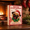 Calendario de Adviento Caja de Navidad 2026, Calendario de Cuenta Atrás de 24 Días con Colgantes Decorativos de Perro/Caballo/Gato/Animales de Acrílico 2D, Colgante Mini Animal