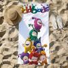 Cute Towel Beach Towel Oversized Quick O-Oddbods-S Dry Towel Cartoon Funny Absorbent Soft Swim BeachTowels for Men Women