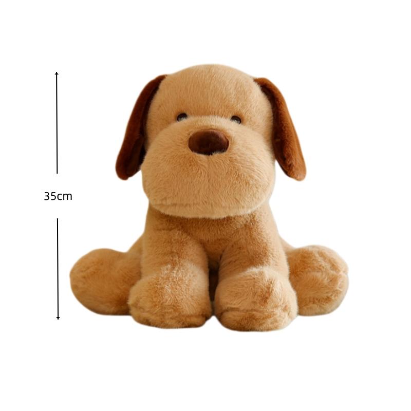 Cartoon Soft Dog Stuffed Animal Plush Pillow Cute Puppy Companion Pet Toy Kawaii Home Decor Christmas Gift For Kids