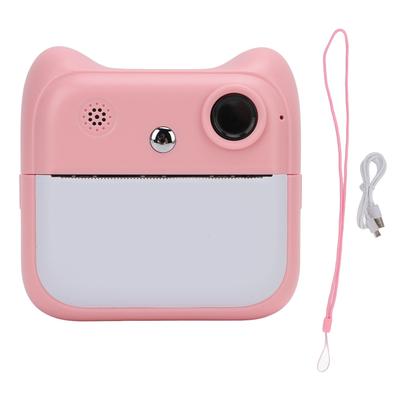 Cámara de Impresión Instantánea 48MP Pantalla de 2.4 pulgadas Impresión Térmica Batería de 800mAh Imagen Clara Zoom Digital para