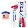 Daily Care Duo: Lip Balm & Sensodyne Toothpaste