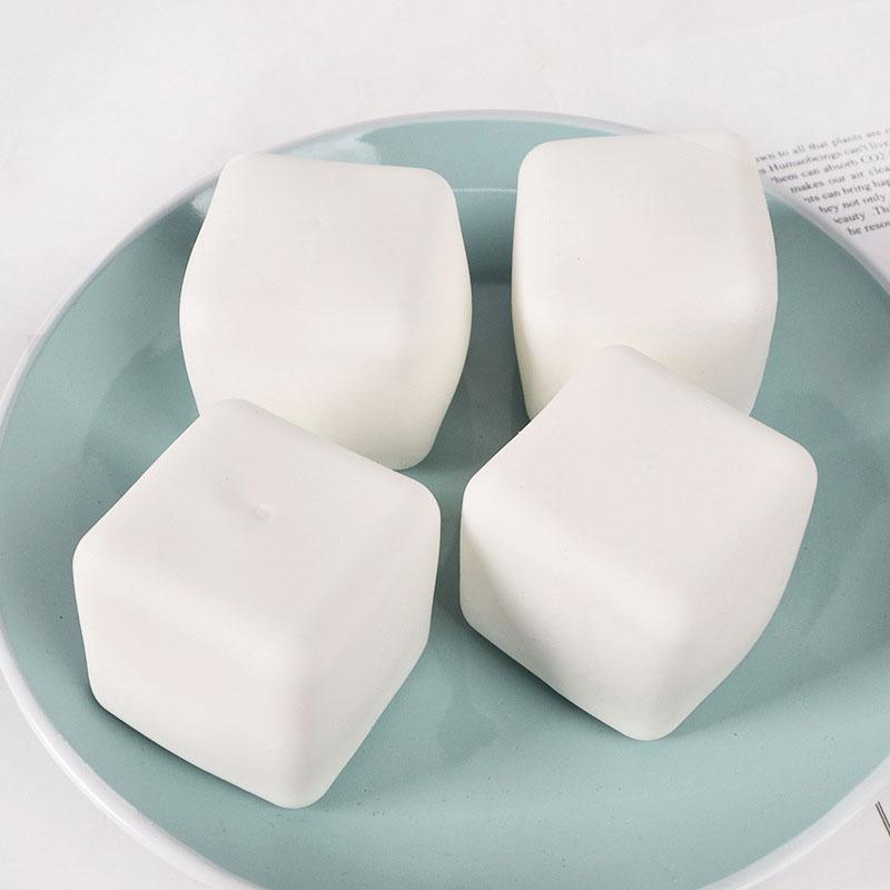Squishy Tofu Stress Relief Toy Automatic Shape Recovery Soft Fidget Toy For Autism Adhd Anxiety Stress Relief