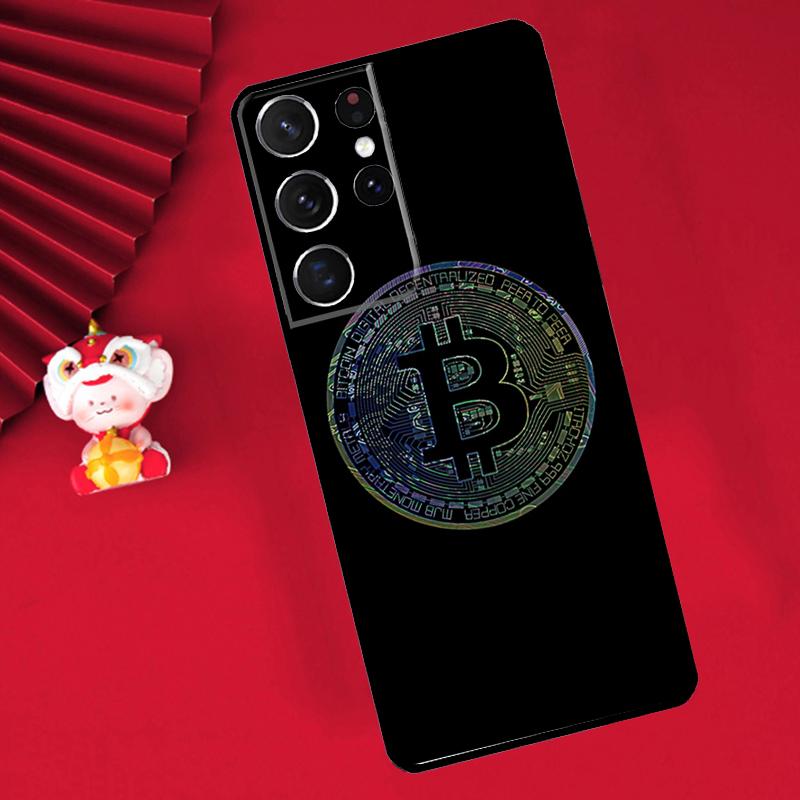 Bitcoin Case For Samsung Galaxy S24 S23 S25 S26 Ultra S20 FE S21 S22 Plus S10 S25 FE Cover Funda
