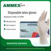 AMMEX Disposable Latex Gloves