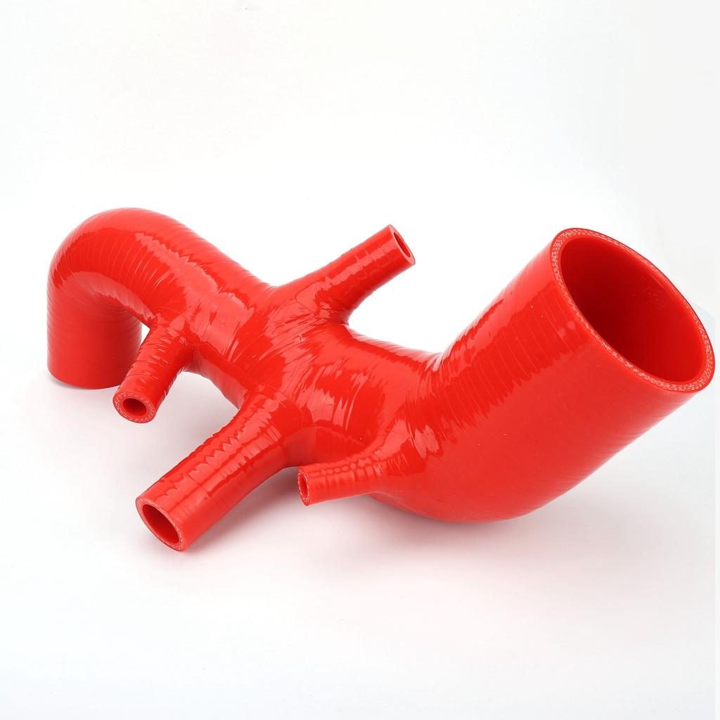 Silicone Intake Hose Pipe Increased Airflow Replacement for SEAT Leon Cupra R 1.8T AMK BAM Engine Red