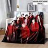 Manta con estampado de Arte de moda KPOP stray-kids Idol, sof de sala de estar, manta de felpa suave para dormir, Sbana de