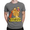 Classic Pose Novelty 100 Cotton Tshirt Captain Caveunisex Tees Tops For Unisex