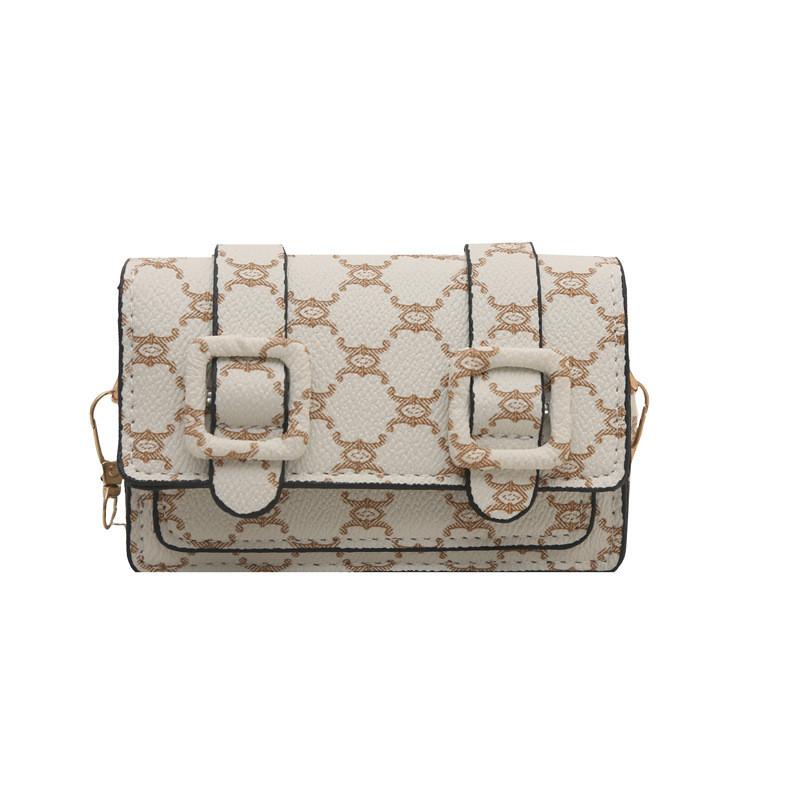 Mini Retro Pu Handbag With Stitching For Casual Streetwear Fashion