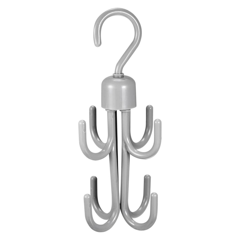 Rotate Hook Holder Rack Rotating Eight Claw Hooks Handbag Organizer Closet Hanging Organizer Closet Clothes Hangers Handbags