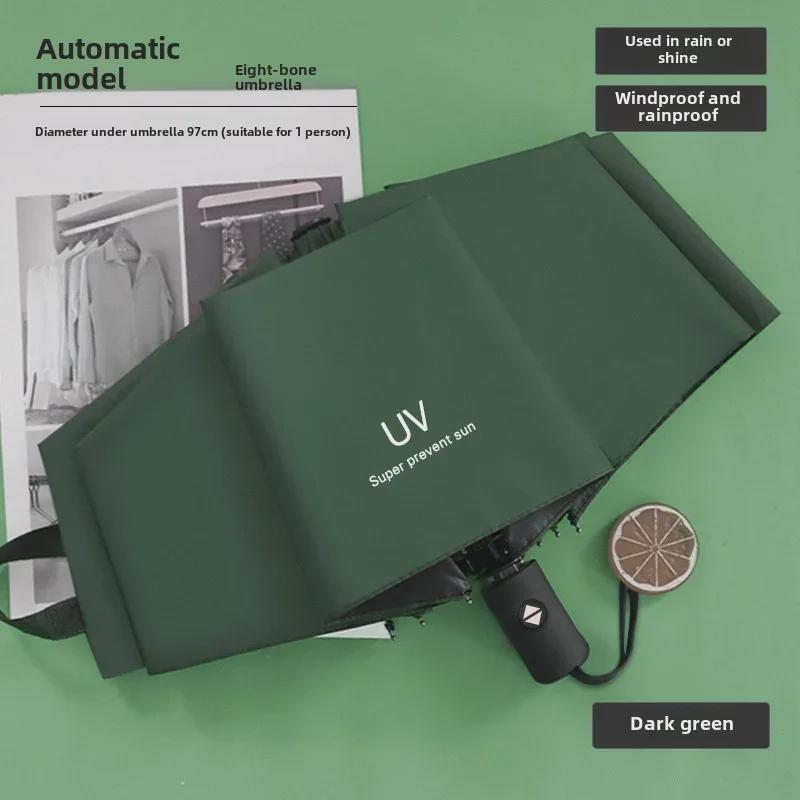 Unisex UV-Schutz Regenschirm mit individuellem Logo und Sonnenschirm