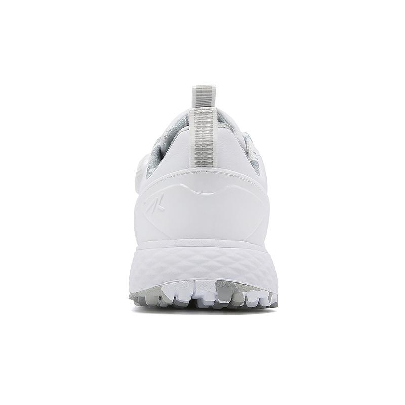 Couple Golf Shoes Waterproof with Rotating Buckles Men Women Golf Sneakers Breathable Sports Shoes