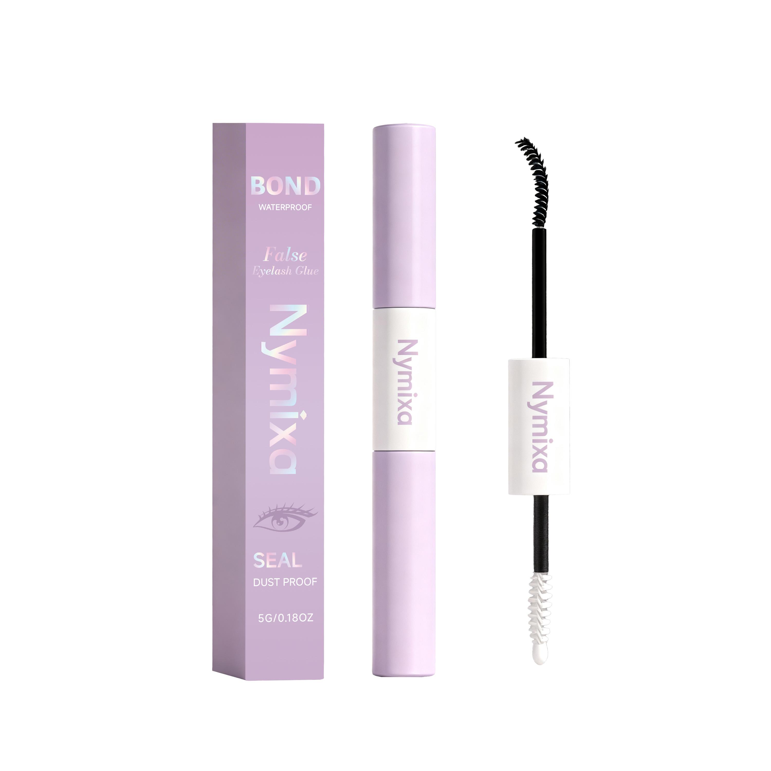 

Double-Ended Eyelash Glue, Natural & Mild, Non-Irritating, Long-Lasting, Firm Hold, Easy to Remove 5g