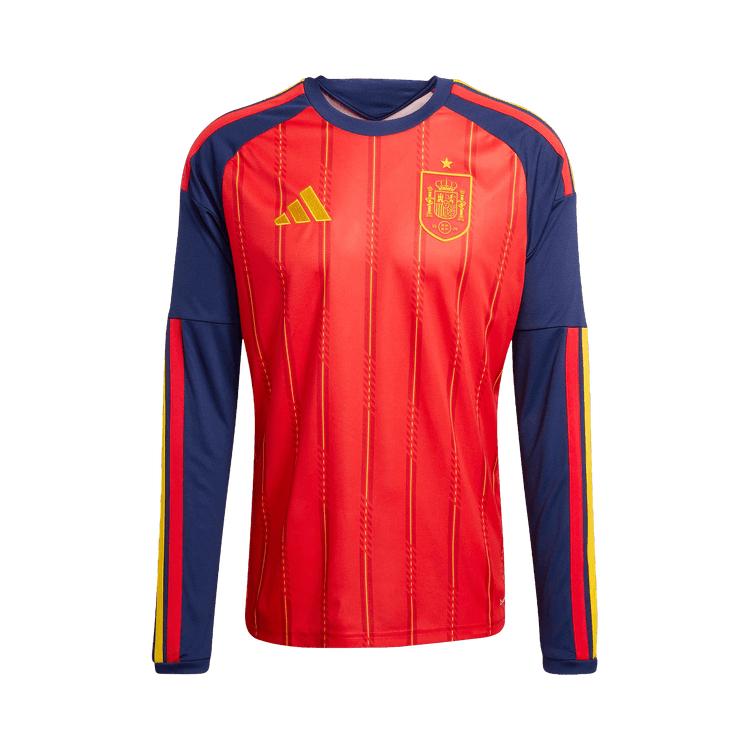 adidas Spain 2026 Home Long Sleeve Jersey Vivid Red M