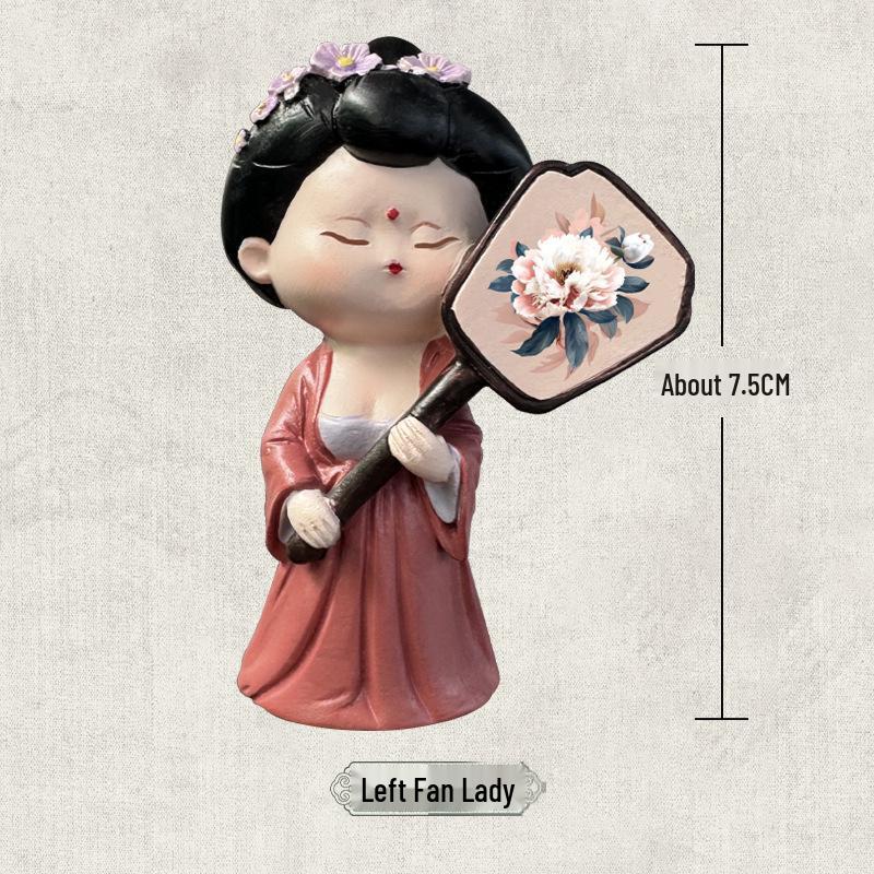 2024 Xi'an Lady Cultural Fridge Magnet – Chinese Style Travel Souvenir