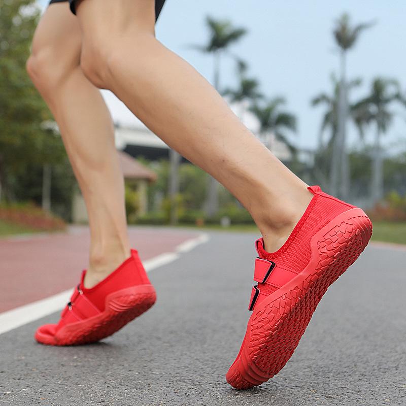 Breathable Non-slip Gym Shoes for Squats & Deadlifts - Barefoot Soft Sole