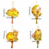 Glowing Mid-Autumn Festival Lantern Luminous Lantern DIY Material Package  Party Decoration