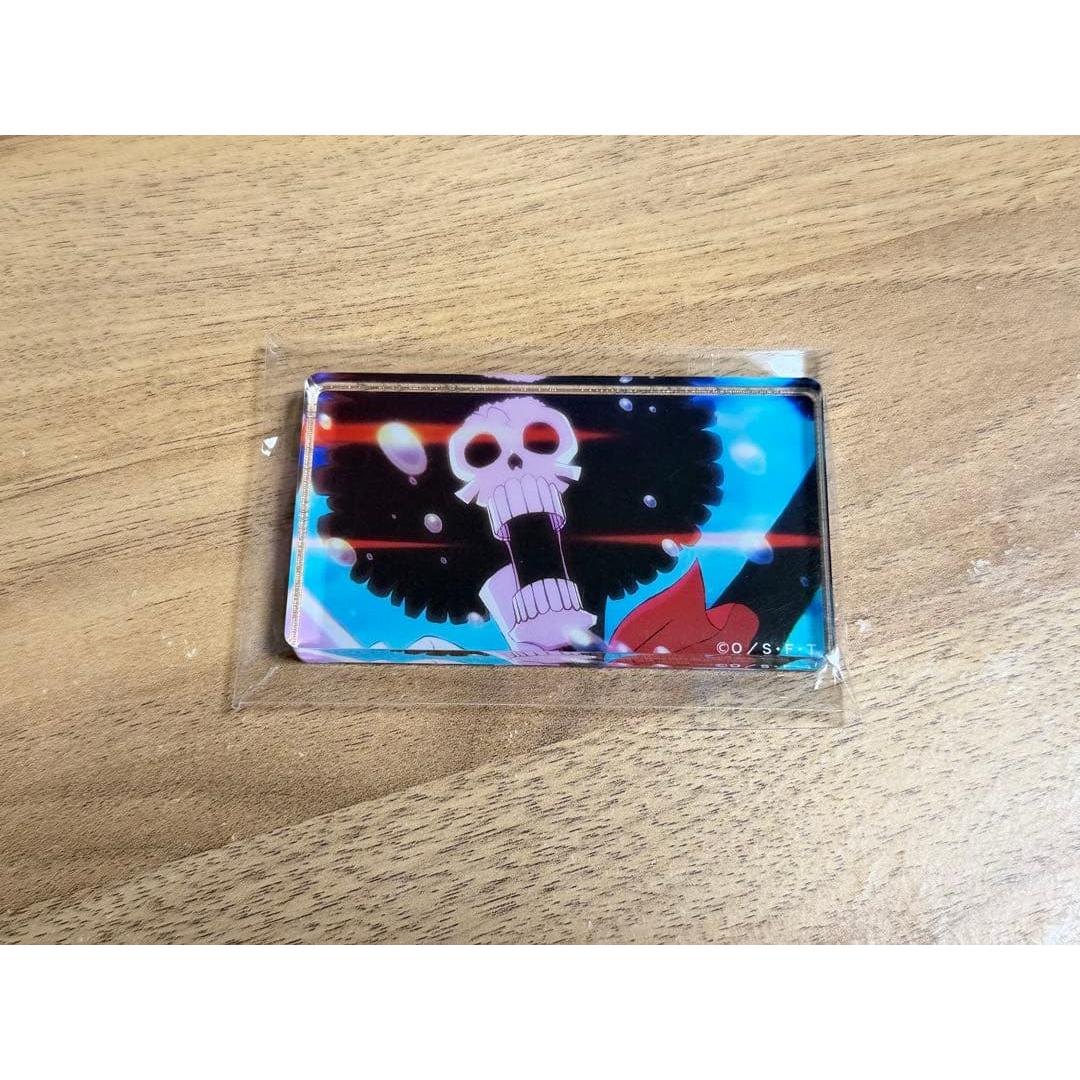 Used One Piece Trading Acrylic Block New Fellow Kaikyo Jinbe Brook