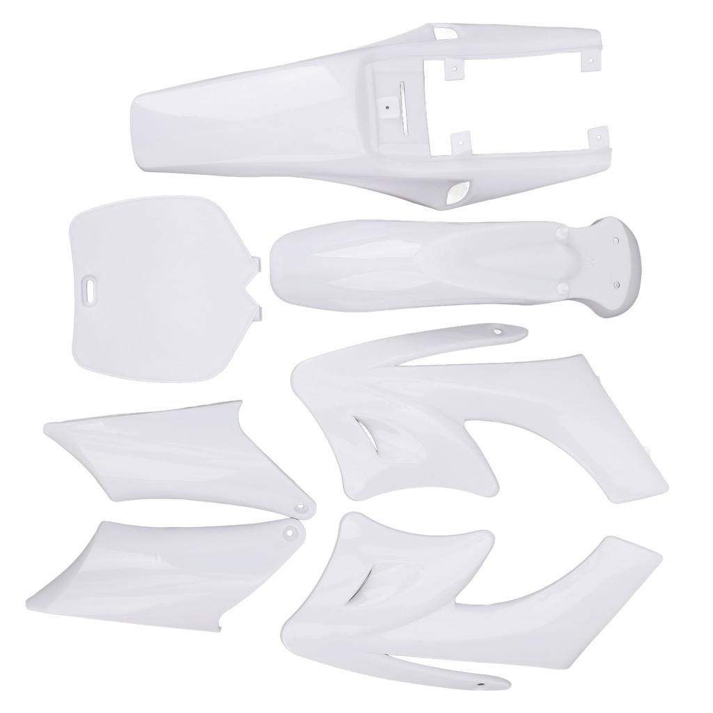 7PCS Plastic Fairing Body Cover Kits Shockproof Motorcycle Mudguard Replacement for Apollo   Dirt Bike Chinese 2 Stroke 47  49 