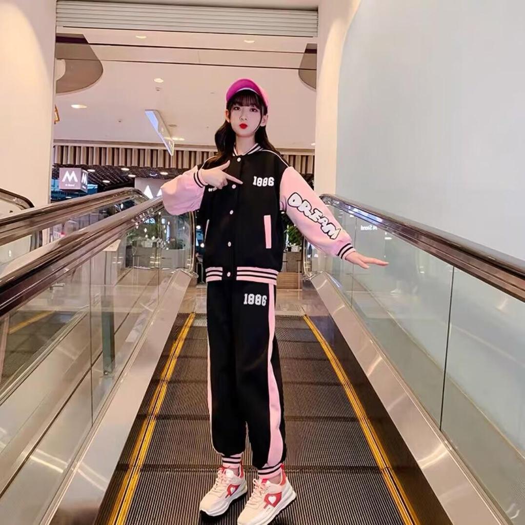 Mädchenmodeanzug für Frühling/Herbst: Trendige Blazer & Sportbekleidung für Kinder