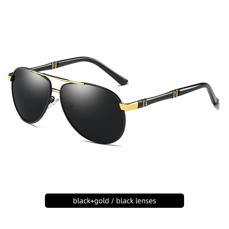 Classic Hd Polarized Sunglasses Men Pilot Uv400 Sun Glasses Driving High Quality Eyewear  Brand Designer