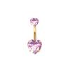 Bobisty14G Belly Button Bars for Women Surgical Steel Belly Bar CZ Butterfly Snake Clicker Navel Ring Body Piercing Jewellery