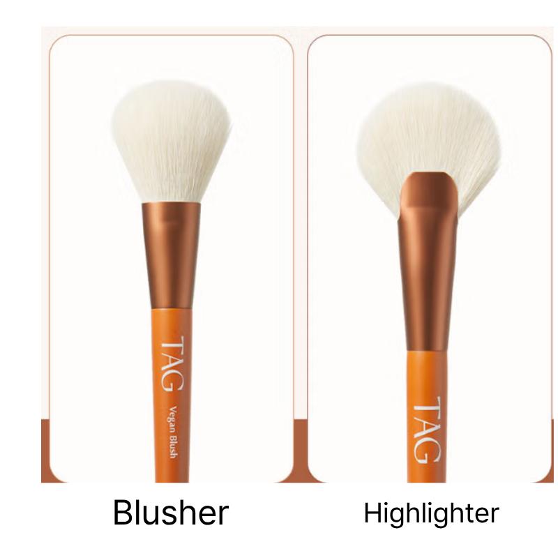 TAG Veganskt sminkborsteset (7 penslar)