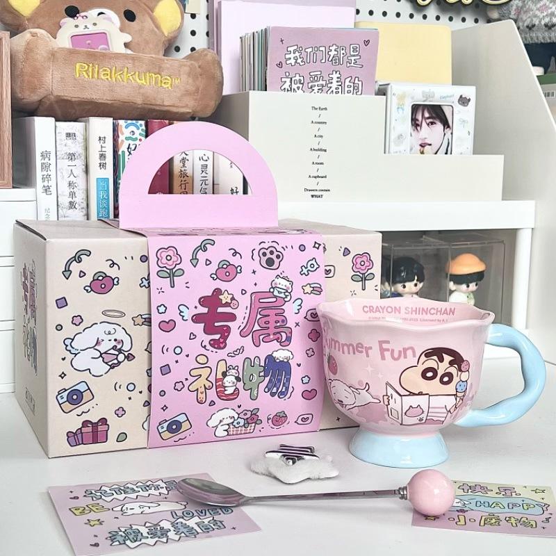 Cup Ceramic Mug Breakfast Coffee Cup Birthday Gift Souvenir Girls Water Cup High Value