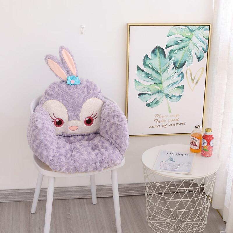 Cute Cartoon Seat and Back Cushion