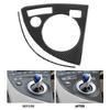 2Pcs Shift Gearbox Panel Cover Carbon Fiber Trim Sticker Fit for Prius 2012?2015 RHD