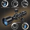 3-9x40 Compact RifleScope Crosshair Reticle with Mounts for Quick Aiming Made Of High-strength Aluminum Alloy