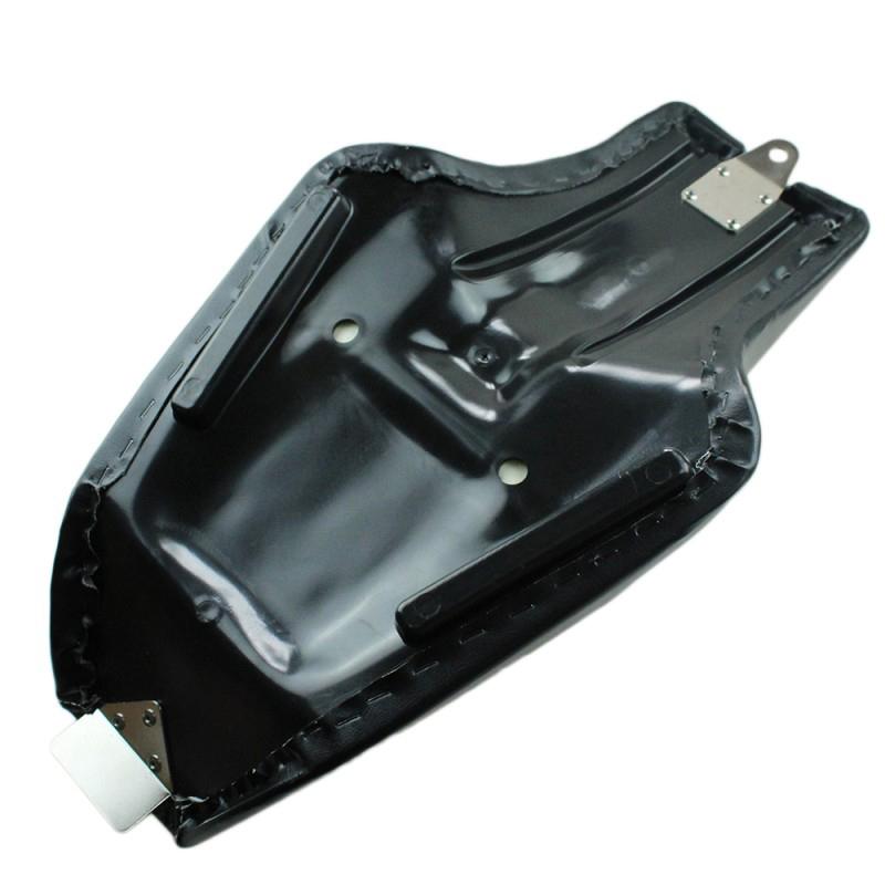 Motorcycle Black Leather Two Up Driver Front Rear Passenger Seat For Harley Sportster XL Iron 883 1200 48 Forty-eight 2004-2016