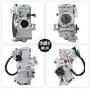 Jetsetmoto FCR35 35mm Motorcycle Carburetor for Keihin Repair and Universal Fit for Motorcycles Carburetor, Zinc-Made FCR, Replacement, 200cc-350cc