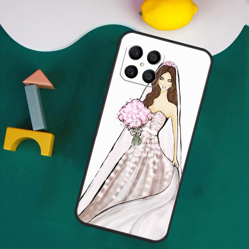 City Fashion Girl Hülle Für Honor 200 Lite 50 70 90 X9a X8a X8 X9 X8b X9c X9b Honor Magic 5 6 Pro 7 Lite Cover