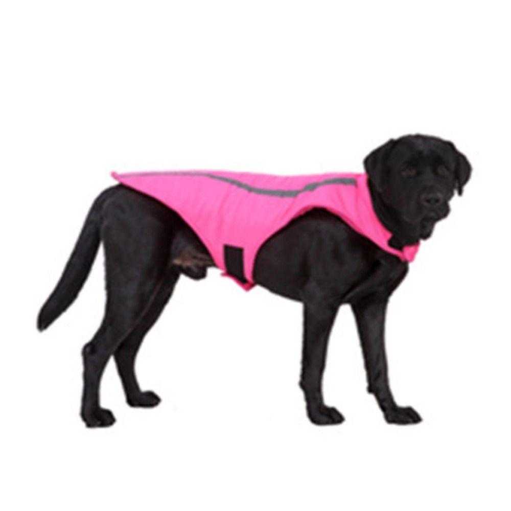 Warm Dog Reflective Charge Coat Cotton/Fleece Outdoor Dog Coat Vest Warm Dog Jacket  Autumn