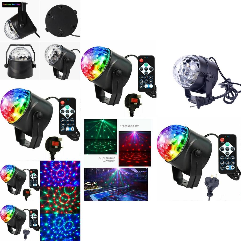 Colorful Led Stage Lights With Remote Control Perfect For Parties And Events