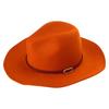 Wool Homburg Cowboy Hats Exotic Hat for Women Men Photo Props Western for Men Women Unisex Wear Headwear