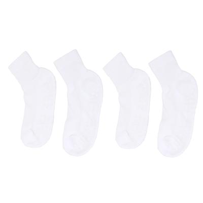 2 Pairs Wide Socks Men Women Non Binding Ankle Socks for Fat Feet Obese People Middle Aged Elderly