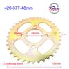 420 428 520 25T 30T 32T 33T 37T 39T 40T 48T Rear Sprocket For  ATV Quad Dirt Pit Pocket Bike Chopper