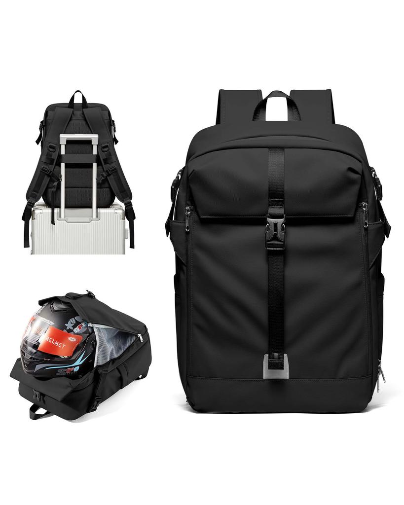 Motorcycle Backpack for Men Women Outdoor Sports Riding Helmet Locomotive Backpack Expandable Business Travel Laptop Backpacks