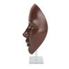 5D Silicone Makeup Practice Face Teaching Face Eye Cosmetic Mannequin Board for Cosmetology Black