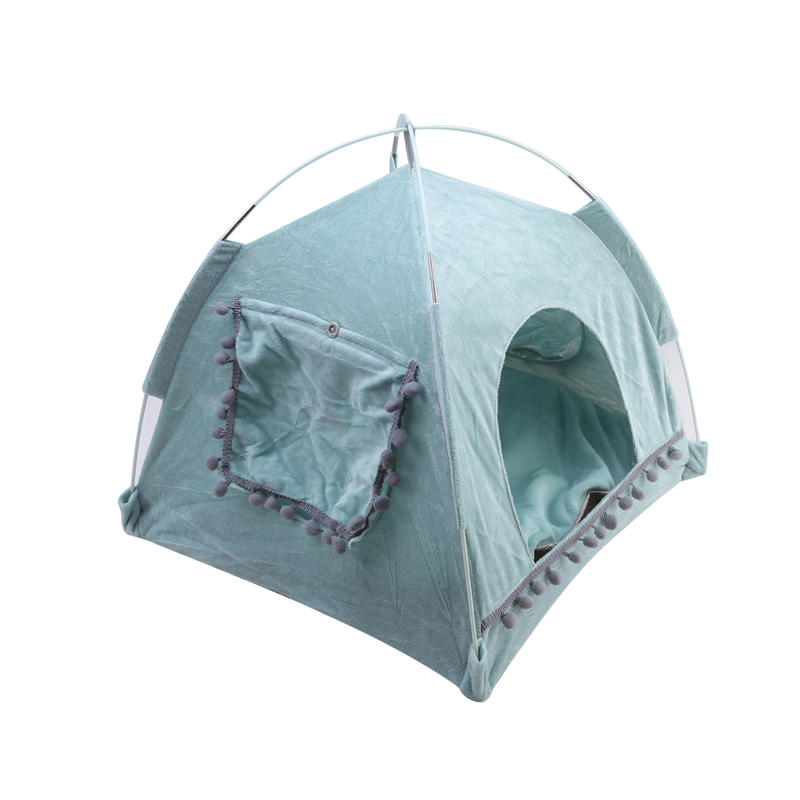 Frühling Sommer Niedlich Indoor Outdoor Hund Katze Zelt Haus Kleintier Abnehmbar Waschbar Höhle Nest Bett
