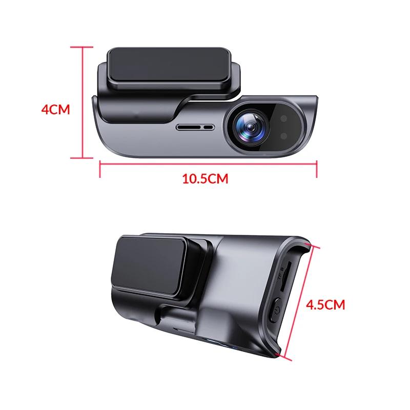 HAOGU 4K Car Dash Camera UHD Recording Car DVR Night Vision Video Recorder DashCam With GPS Wi-Fi Support Black Box 24H Parking